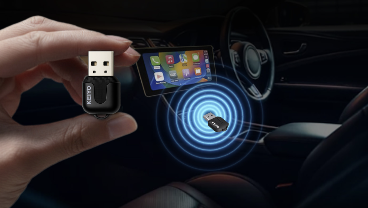 【In-vehicle Gadget】Wait, isn't “5g” just too light!? The wireless adapter drastically changes the interior
