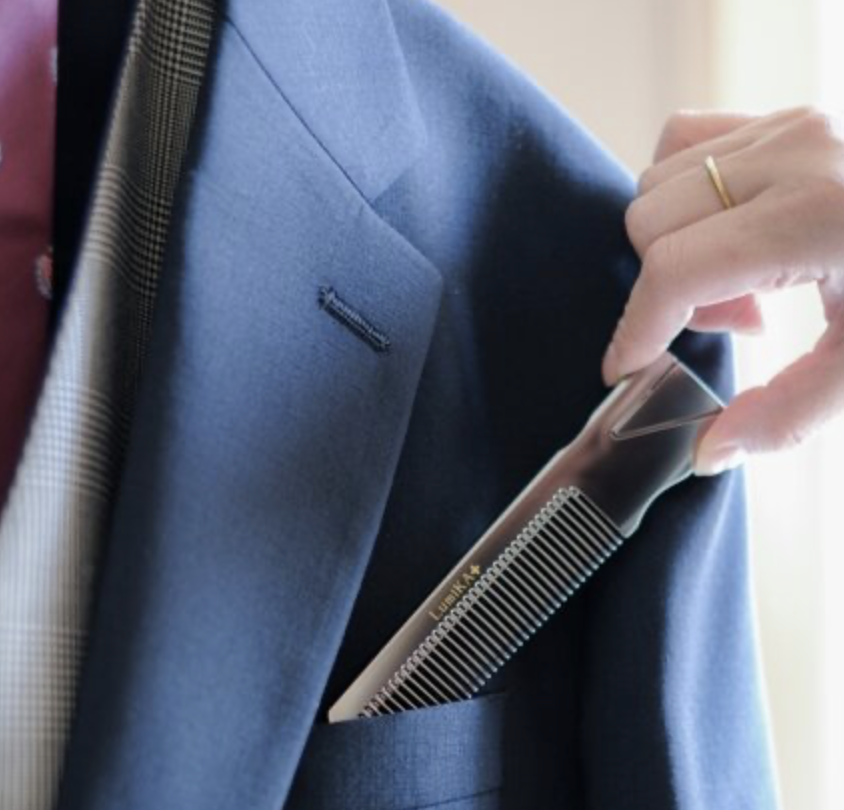 【名品】広島の自動車部品メーカーが開発！髪に優しいコームで大人の身だしなみチェック