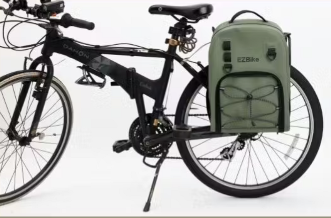 【サイクリング】“自転車→歩行→遊ぶ”を全てこなす！3WAYバッグの可変性に驚いた