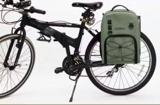 サイクリング】“自転車→歩行→遊ぶ”を全てこなす！3WAYバッグの可変性