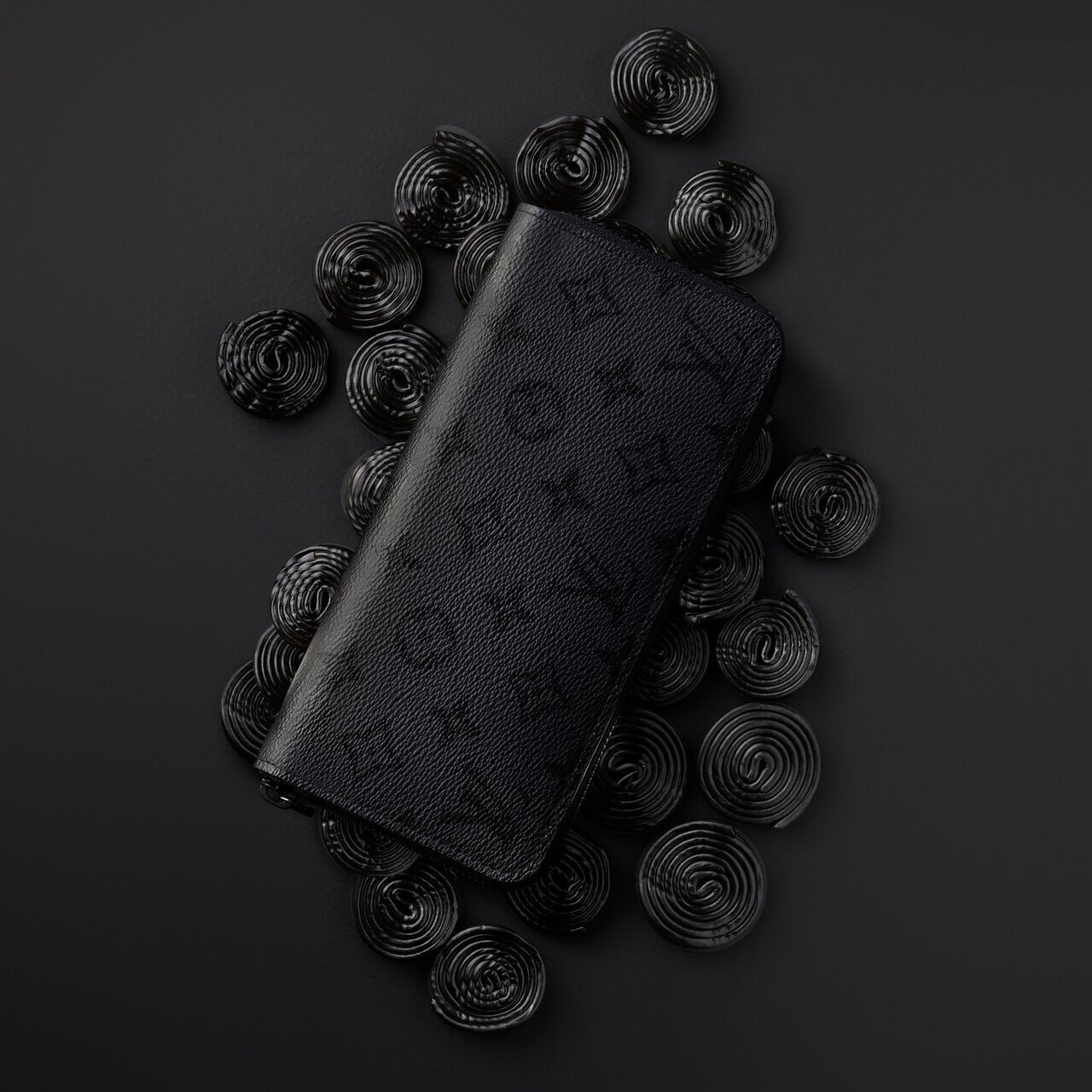 【Louis Vuitton】Boost your spirits for 2026! Newly released wallet with prominent monogram motifs."