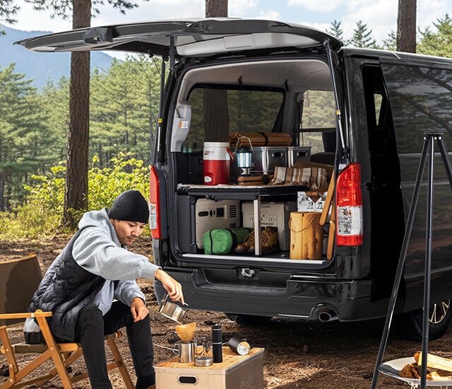 【Hiace】Load it, rest, and stay! Modista's "MRT Custom" was too serious
