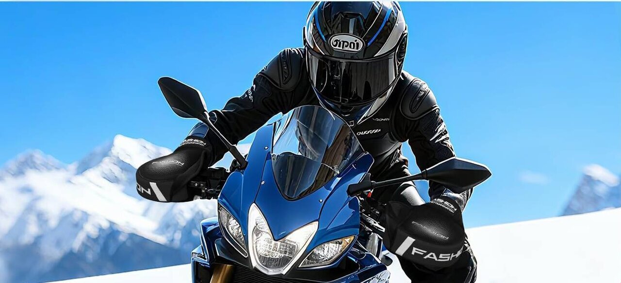 【Strongest Cold Wave】The Savior of Extreme Cold Rides! A three-layer handle cover to block the intrusion of cold air!