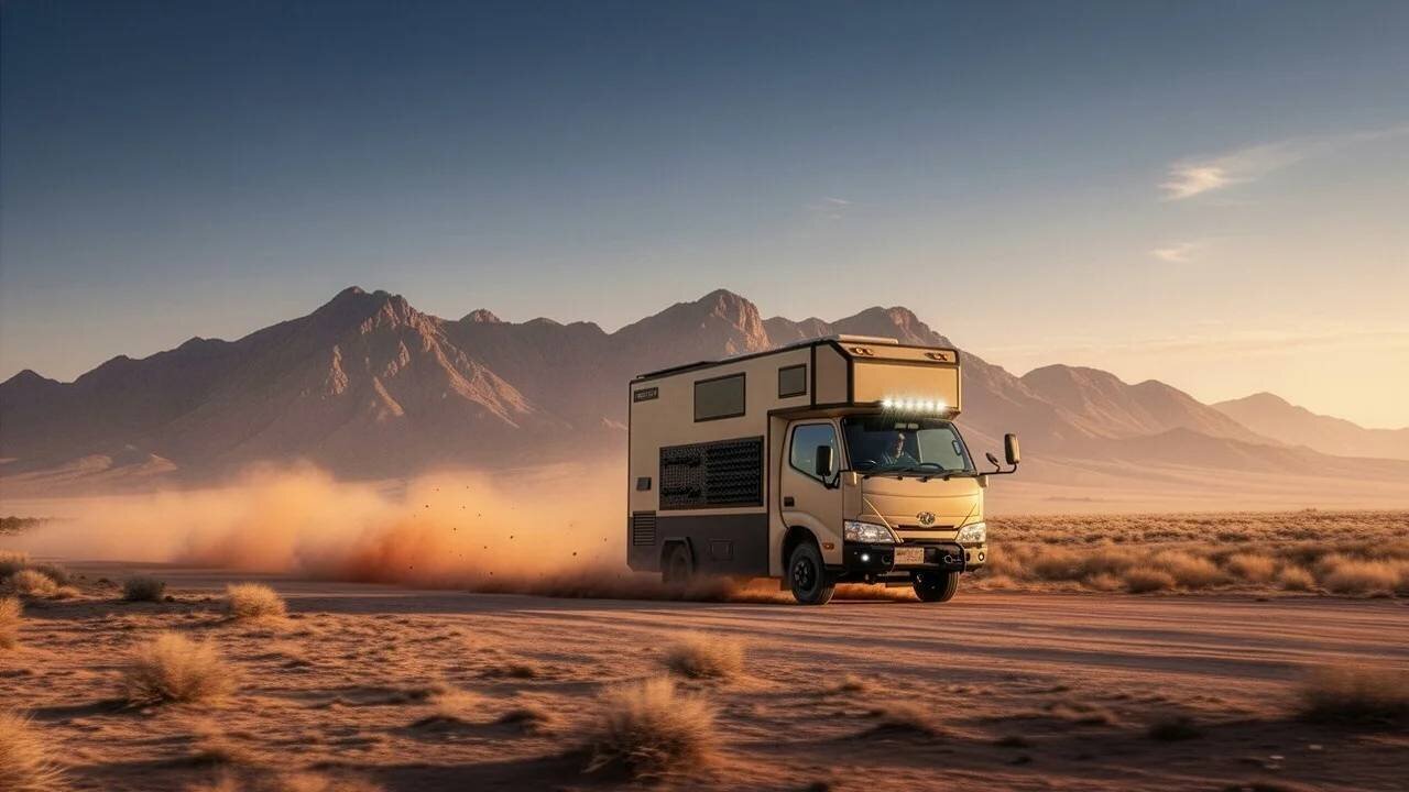 【New Type of Camper】The base vehicle is the "Kamroad." Check out the interior and exterior that ignite the spirit of adventure