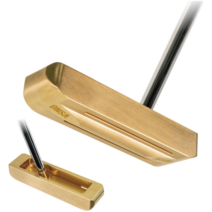 【Golf】Beautiful from every angle, recognized by professionals as a “completely machined brass” putter