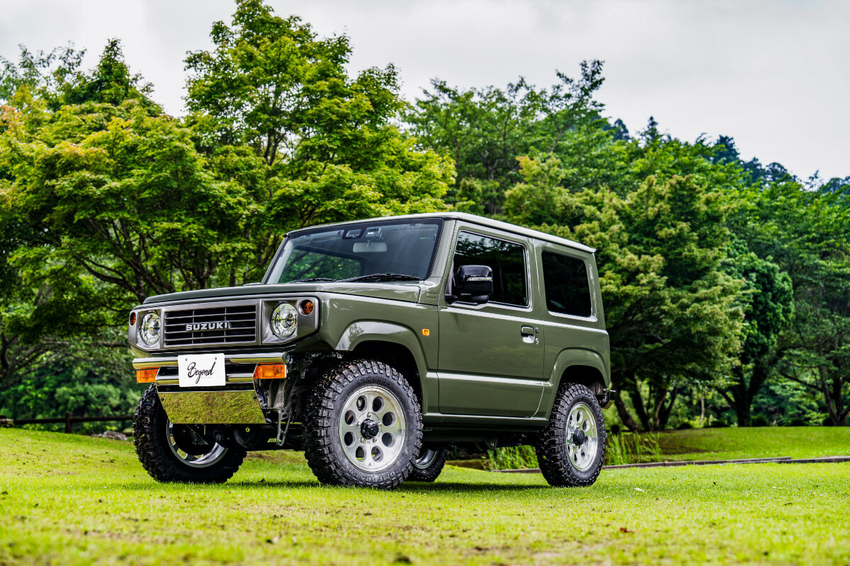 【Jimny】Theme is “Retro” Japanese! Nostalgic custom reminiscent of classic cars!