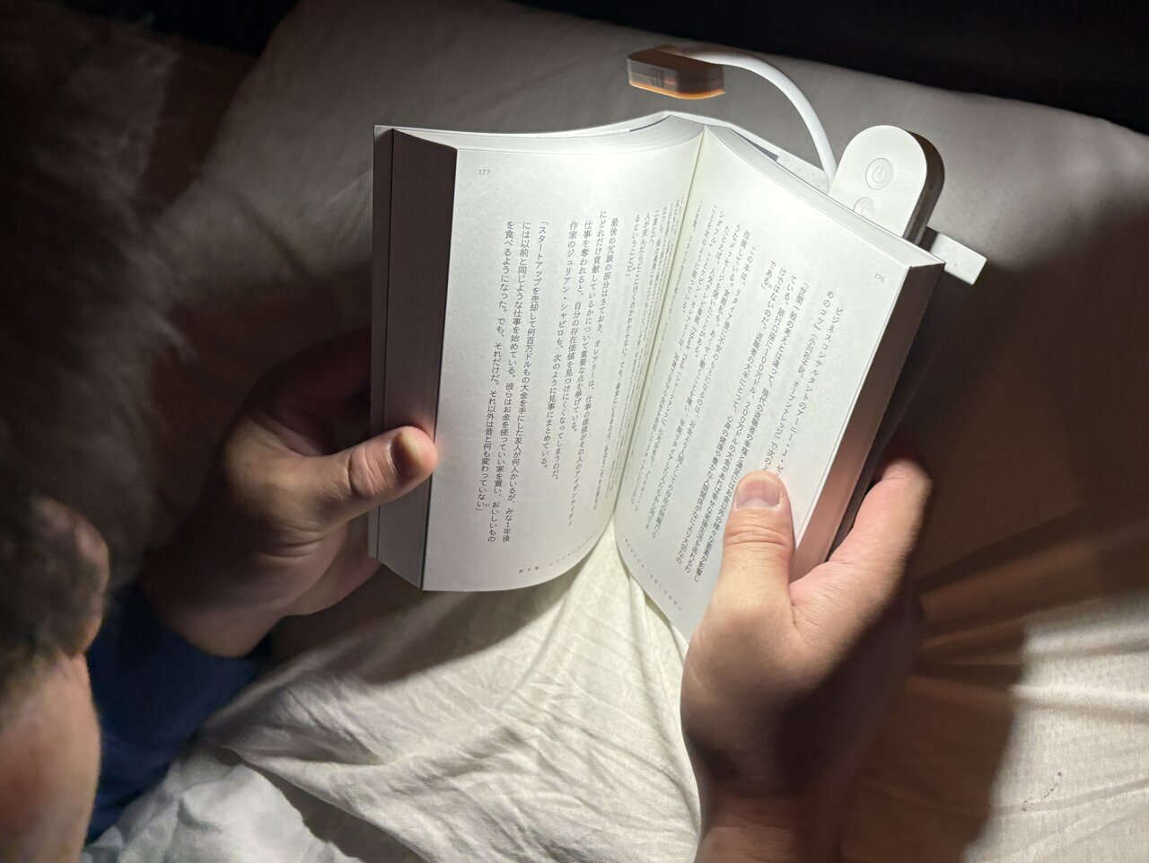 【Personal Time】Creating reading time after the family has gone to bed with 3COINS' "Compact LED Book Light"