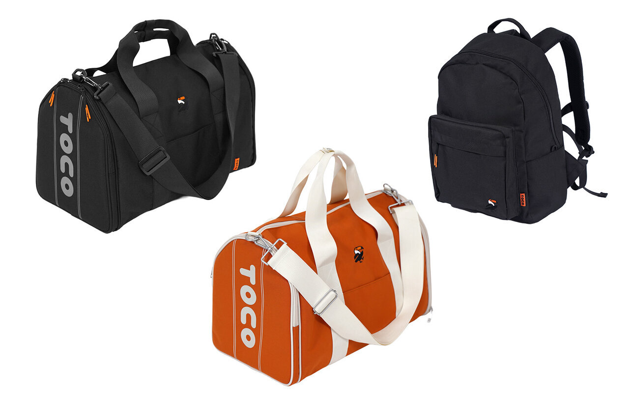 [Sports Habit] Go straight to the court after work! A pickleball bag that blends well with a suit.