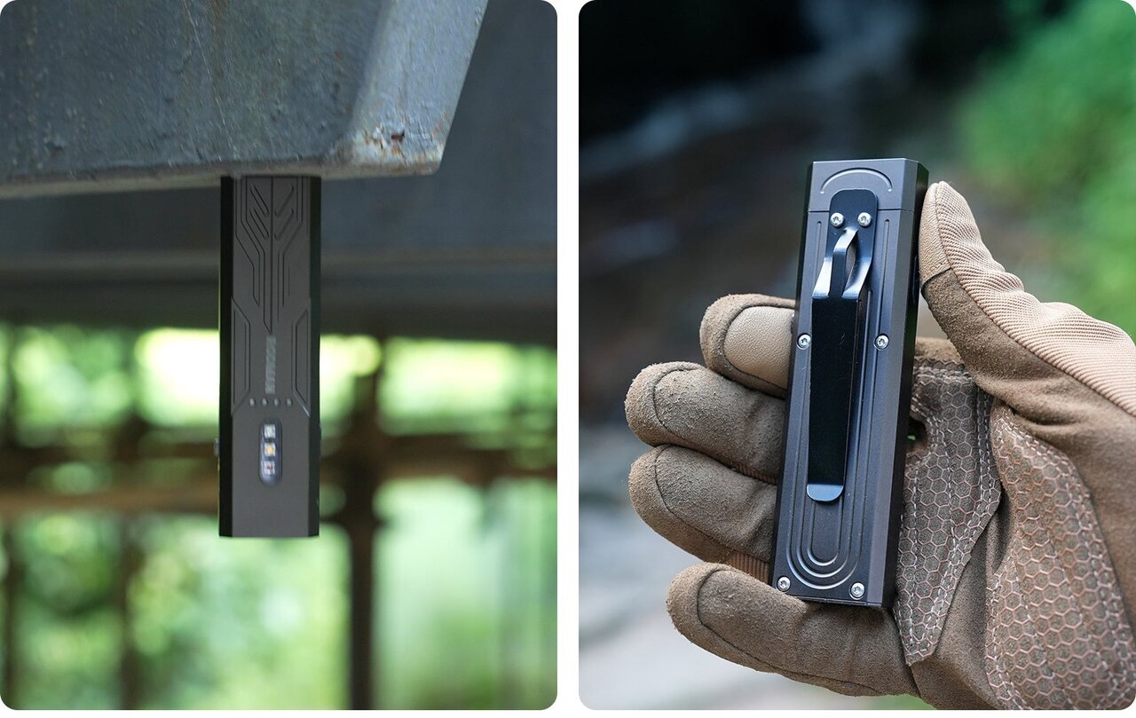 【Multi-functional light】Can be attached to the body or the brim of a hat! 5 color options × waterproof for use in emergencies.