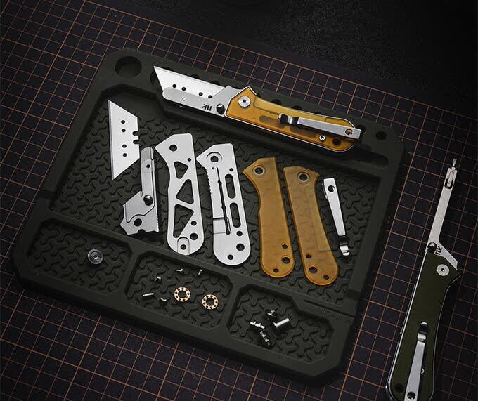 [Knife] "The one-handed slickness becomes addictive!" EDC folding knife with replaceable blades