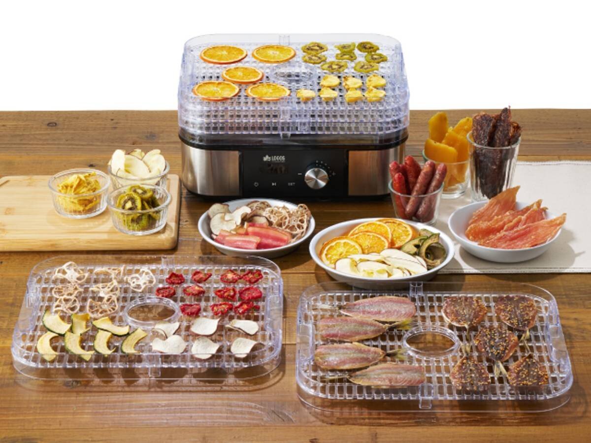 【Outdoor Meals】Homemade dried fish and dried fruits too! A food dryer that allows you to see inside is fun