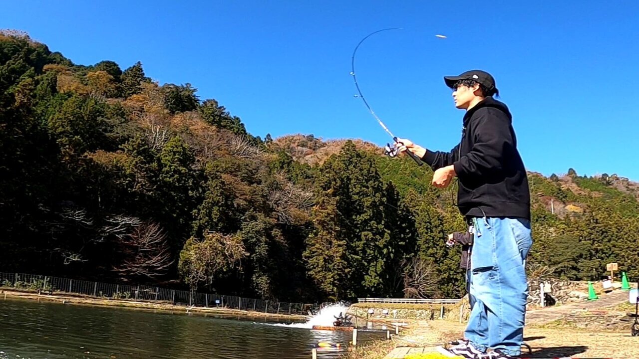 【Fishing】 You wouldn't expect this to be in the 10,000 yen range! A specially designed rod for area trout that pairs perfectly with any lure