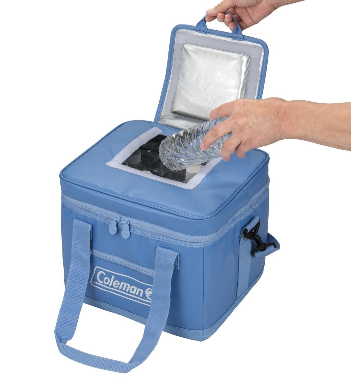 The Coleman soft cooler boasts incredible insulation and storage capacity! The new “15L” model is perfect for daily use