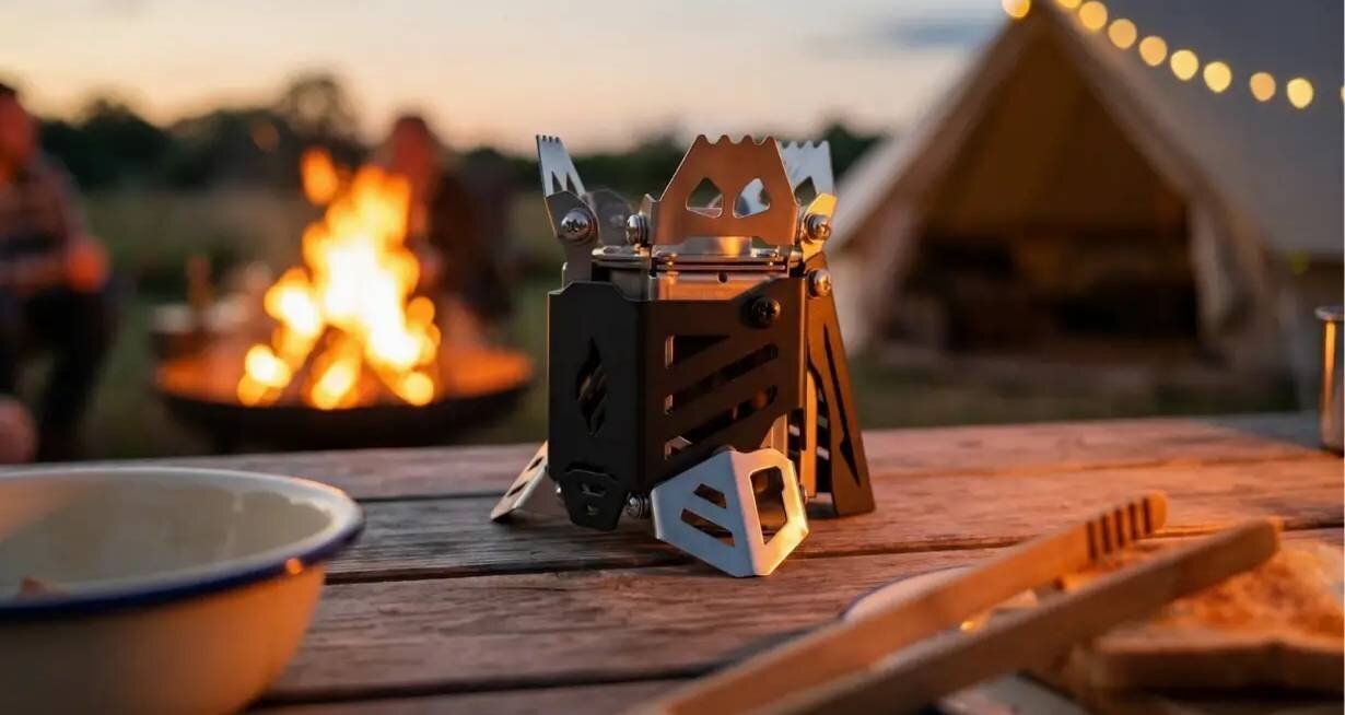 【Alcohol Stove】Even small, it has overwhelming firepower! The “gadget-like” quality tickles a man's heart