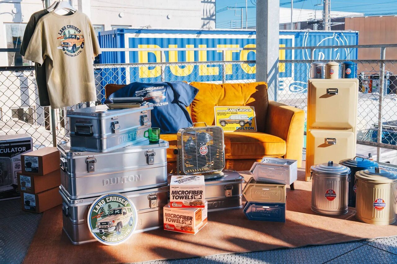 【Land Cruiser】Transform your garage! A stylish item collaboration with "DULTON," 12 types