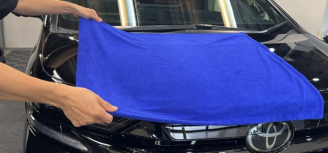 [Time-efficient Car Wash] A savior for SUV drivers! Next-generation drying cloth that leaves no water droplets on the body