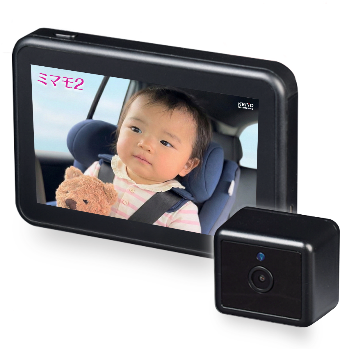 While driving, worrying about the back seat! The in-car baby monitor has alleviated parent drivers' anxieties