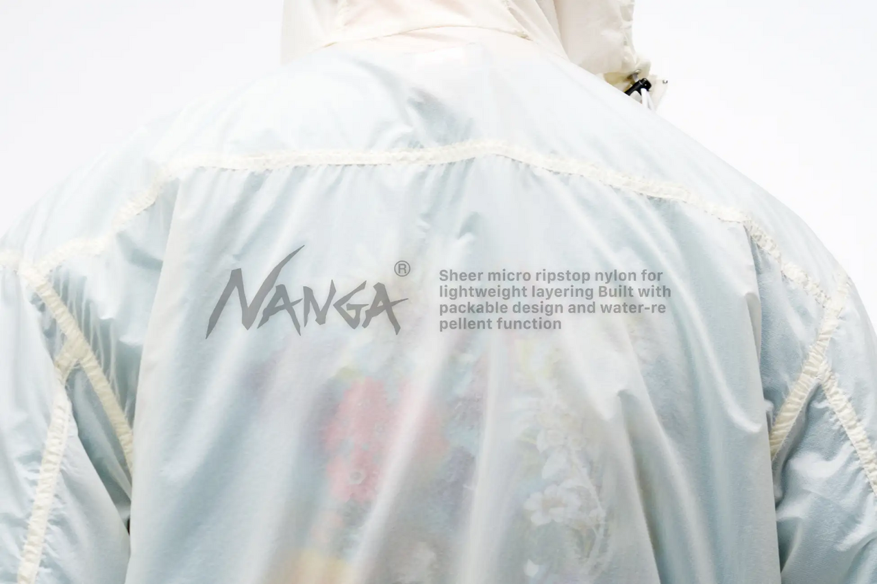[Spring Outerwear] It's just right if it's a little sheer! Nanga's new product uses ultra-thin mini micro-rip nylon