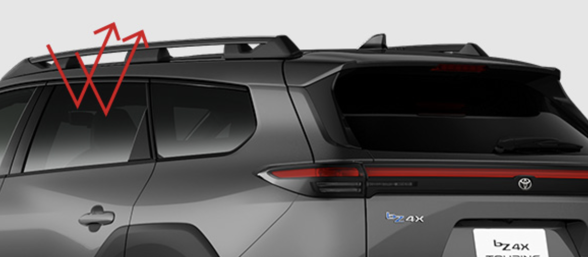 New "bZ4X Touring" Customization! Infrared cut film and door handle protectors that are useful in summer, among others