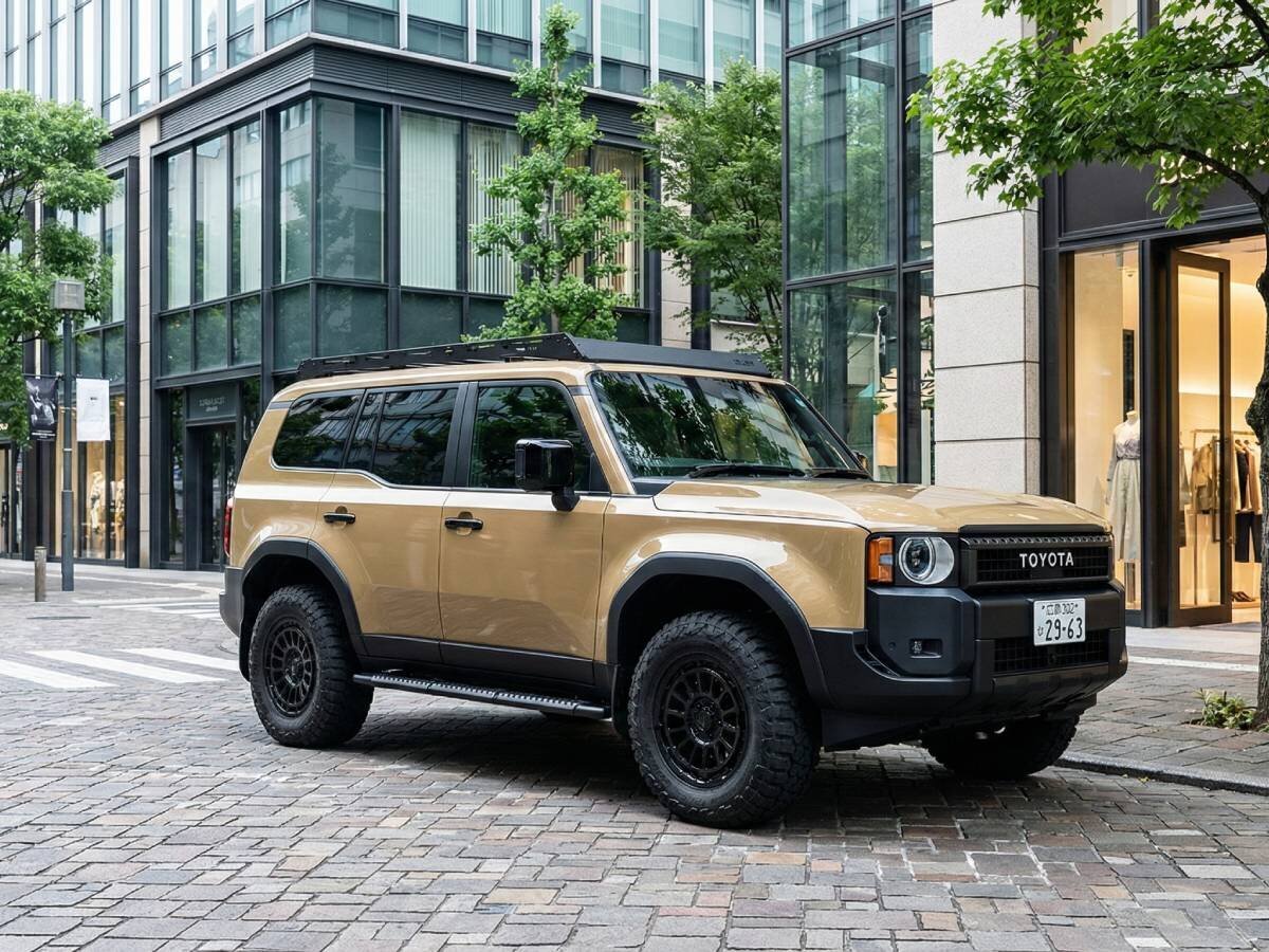 【Land Cruiser 250】Maximize potential! Stable driving with a 1-inch lift-up kit