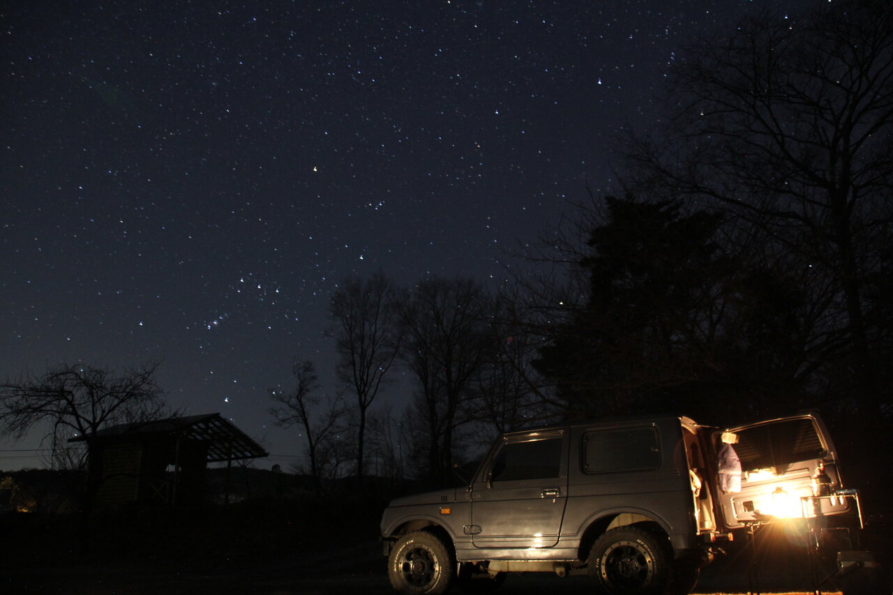 1泊1500円で星空満喫！栃木県矢板市「たかはら星の森キャンプ場」は静かに過ごしたいソロ・デュオキャンパーに最適