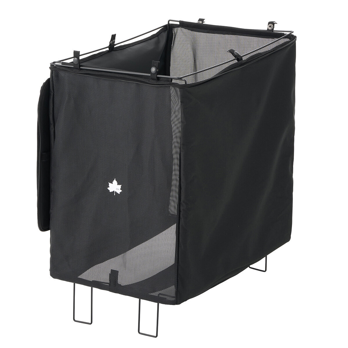 【Camping】This is the designated place for trash! With a lid, the trash case is sanitary and stylish