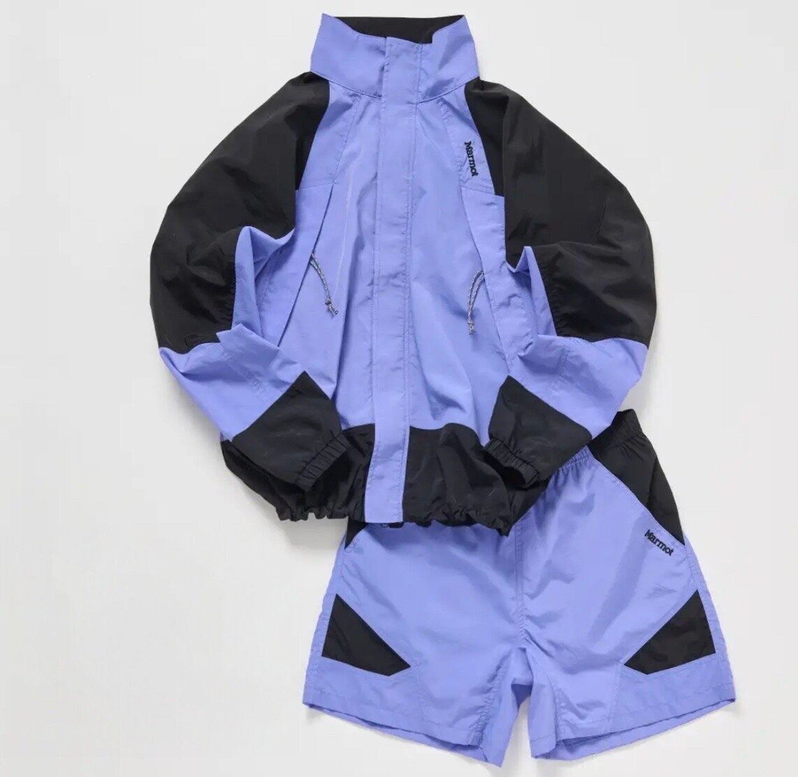 Spring-like Purple is the top contender! Marmot x Estnation's exclusive blouson & shorts