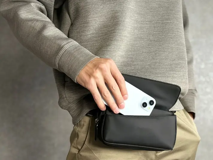 [Spring Outing] A friend to the cashless crowd! A bag like a pocket for a hands-free feel.