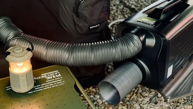 【For car camping】Keep your car and tent cool~! A portable air conditioner that gives off a “superb wind” without needing construction
