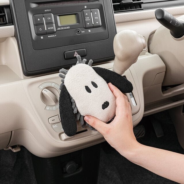 【3 types of car goods】 Care for your interior with fluffy fiber! Small items should definitely play with "character items"
