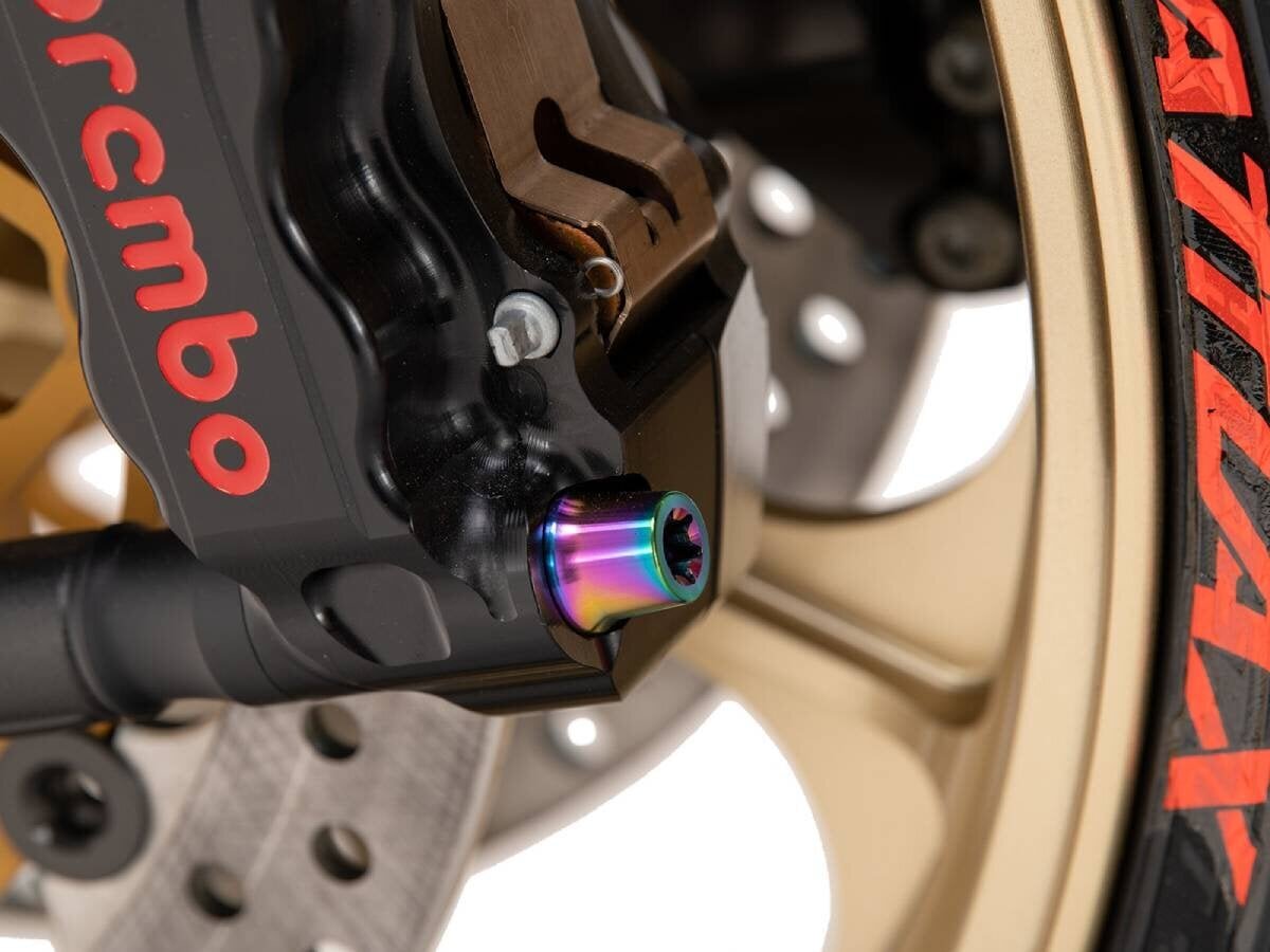 【Motorcycle】Enhance your ride! Radial caliper offset color & mount bolt set