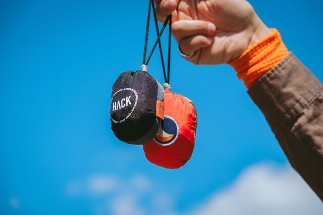 【別注カラー】このサイズで耐荷重15kg！ハンモックブランド発の技ありエコバッグ