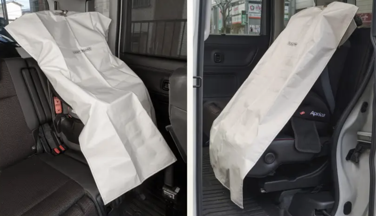 【Car accessories】 Even in spring, the car interior can be scorching! A must-see child seat sunshade cover for mom and dad drivers
