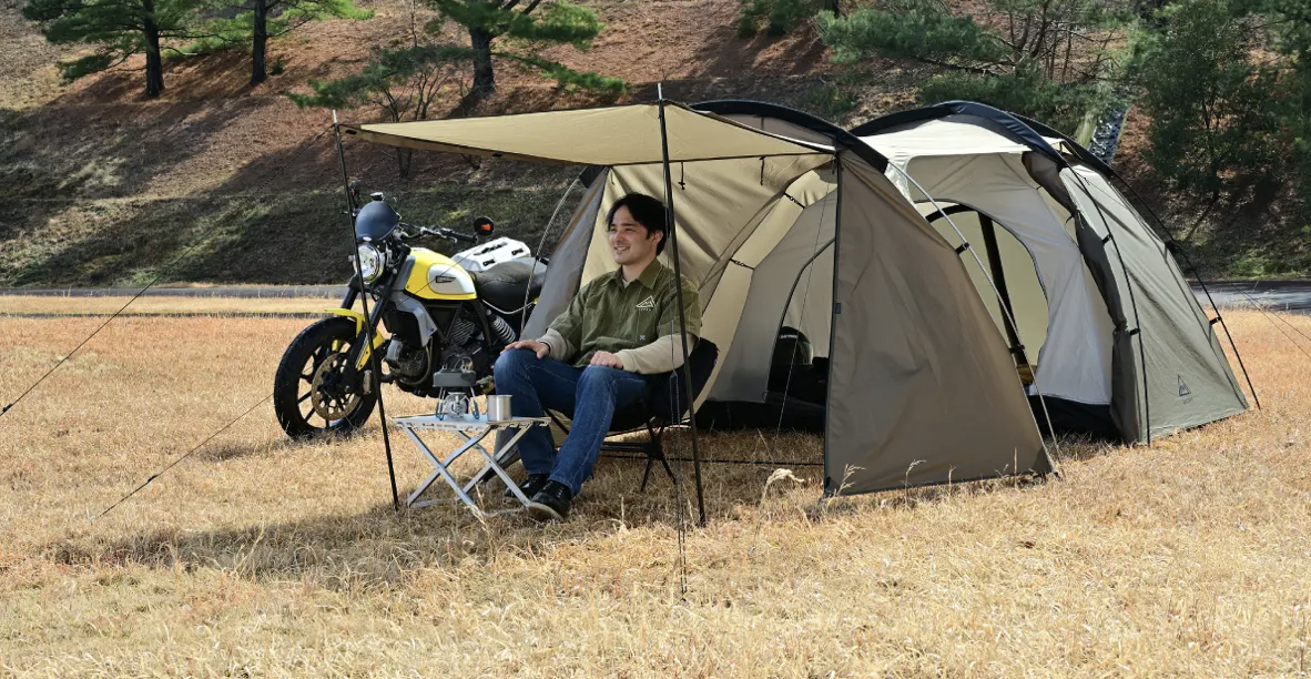 【バイク旅】積載できて超広々！アルミフレーム＆高強度生地採用で“2万円台”は驚きだ