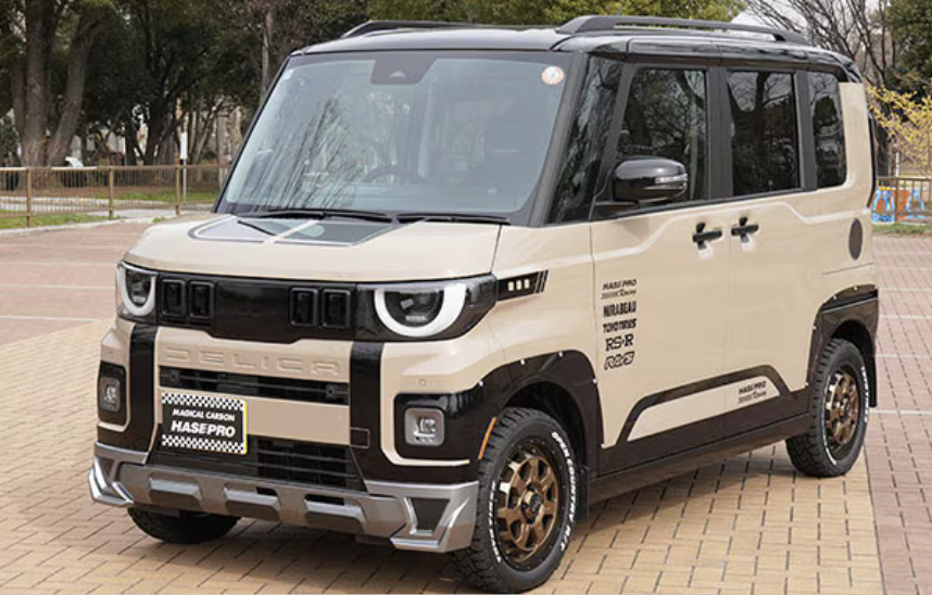 超新型デリカミニをカスタム！両面テープ取り付けのエアロパーツでお手軽DIY