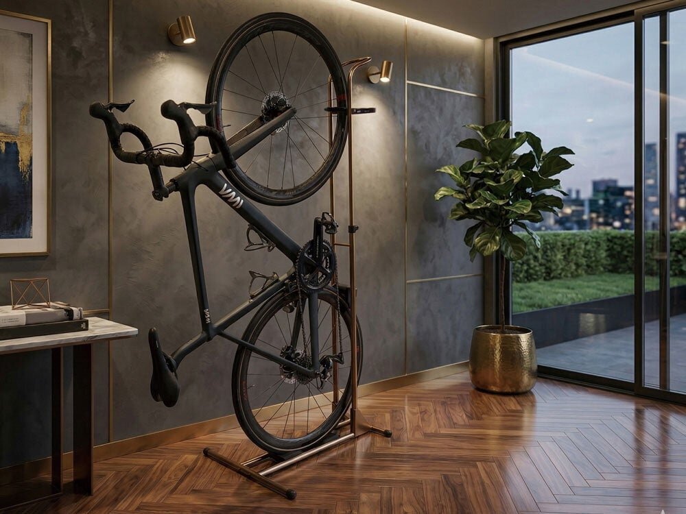 【Road Bike】Even for indoor placement, it "shows off"! New colors gold & bronze for the beautiful bike stand