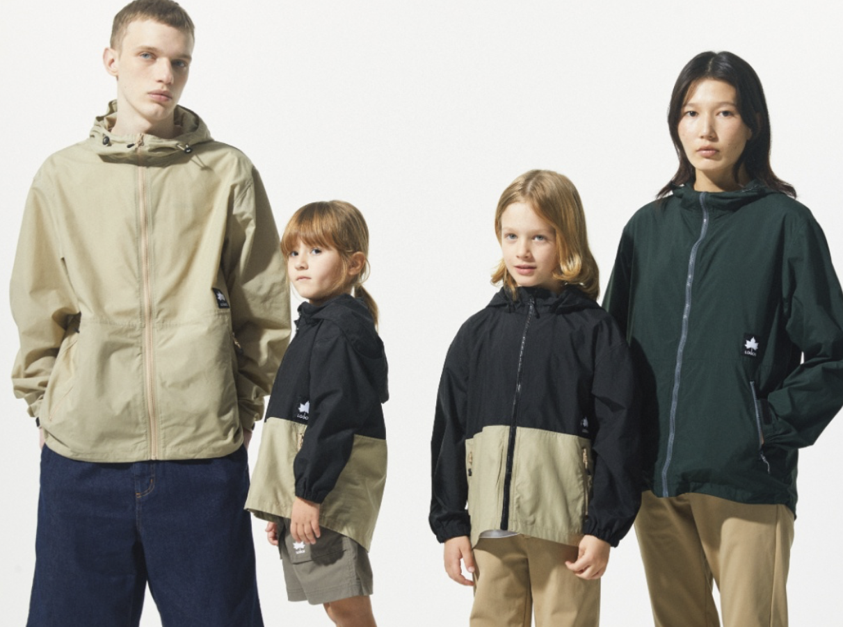 【LOGOS】Exciting family camping! Enjoy matching jackets and T-shirts, among other items