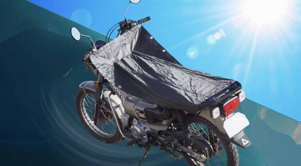 [“Quick Cover” for Bikes] Covers the meter and tandem seat! Easy installation with a flat cover