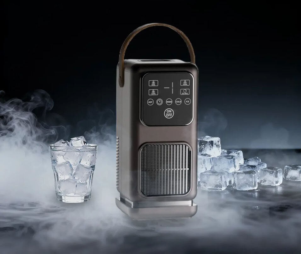 【Portable Ice Maker】 Handles ice making, cooling, and warming all at once! Compatible with car cigarette sockets too