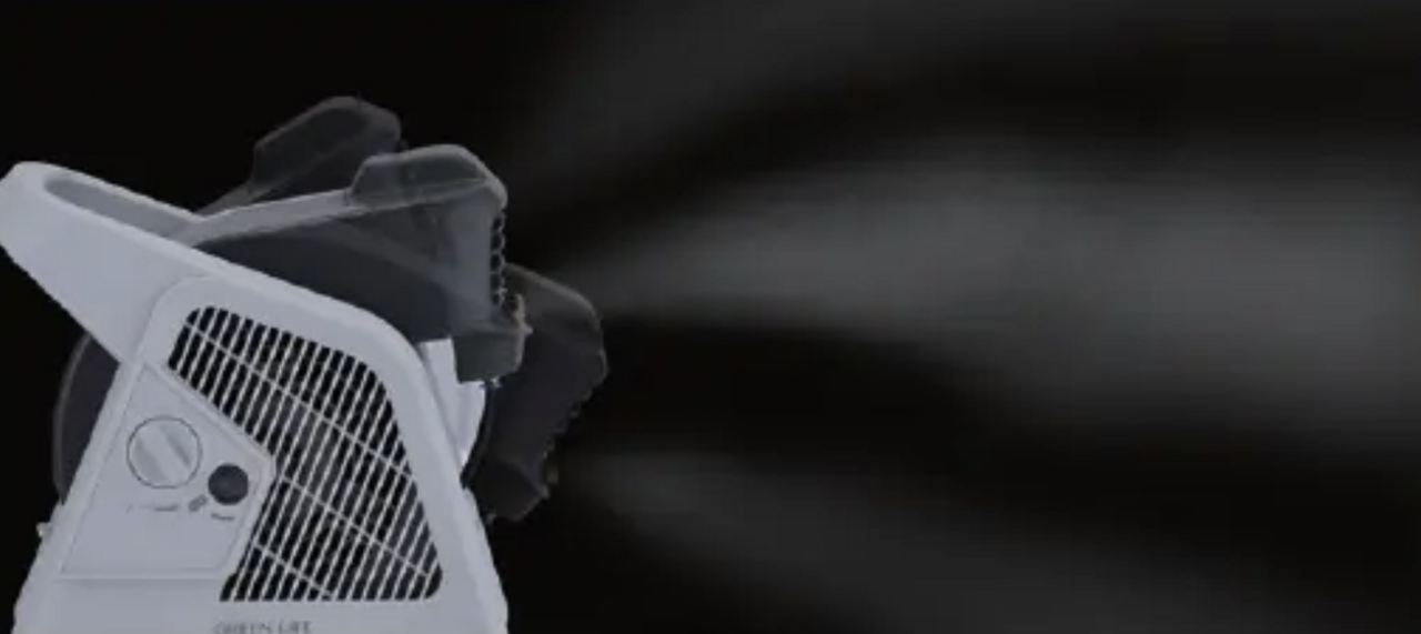 【Budget-friendly】 Water + electricity costs “3.6 yen” per hour! Get cool with a water-direct electric mist fan