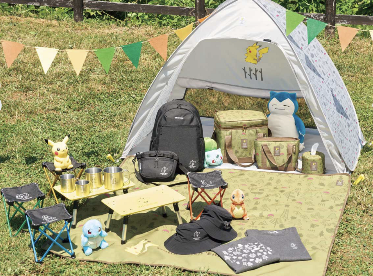 【ポケモン×ロゴス】かわいくて機能的！10mm厚の断熱クーラー＆ペーパーホルダーほか