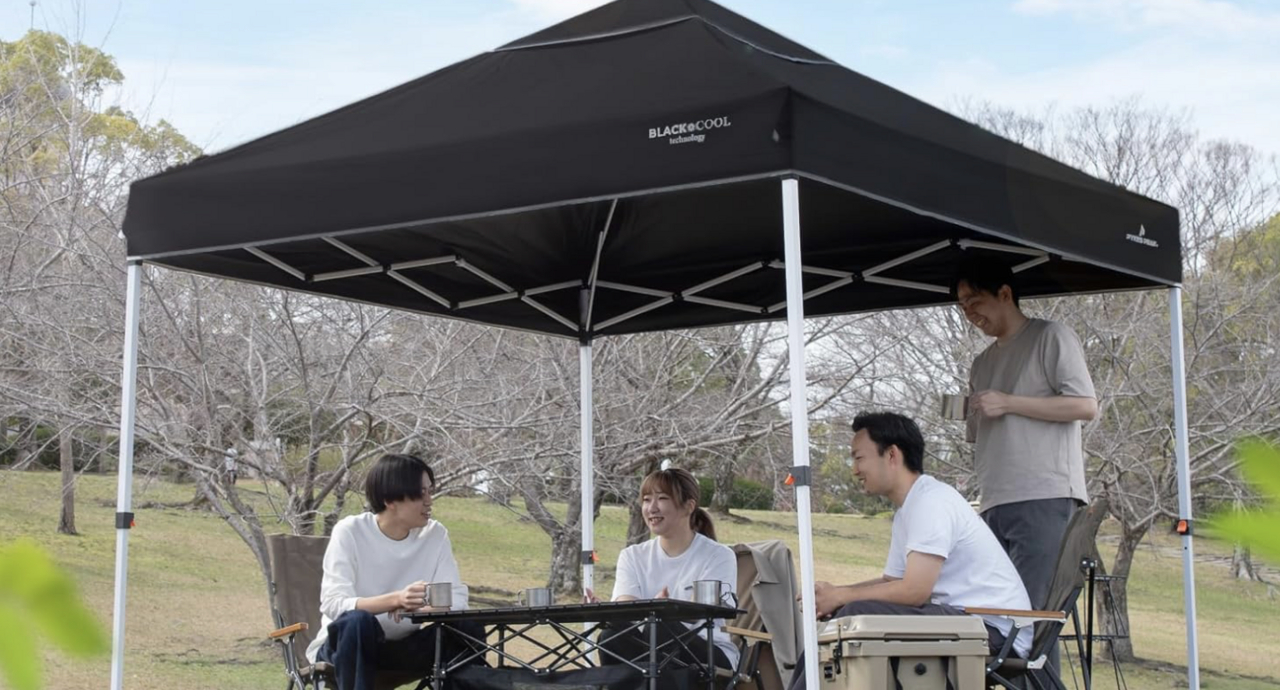 【GW Camping】Unbelievably only ¥13,000! The ease of a one-touch tarp tent is incredible
