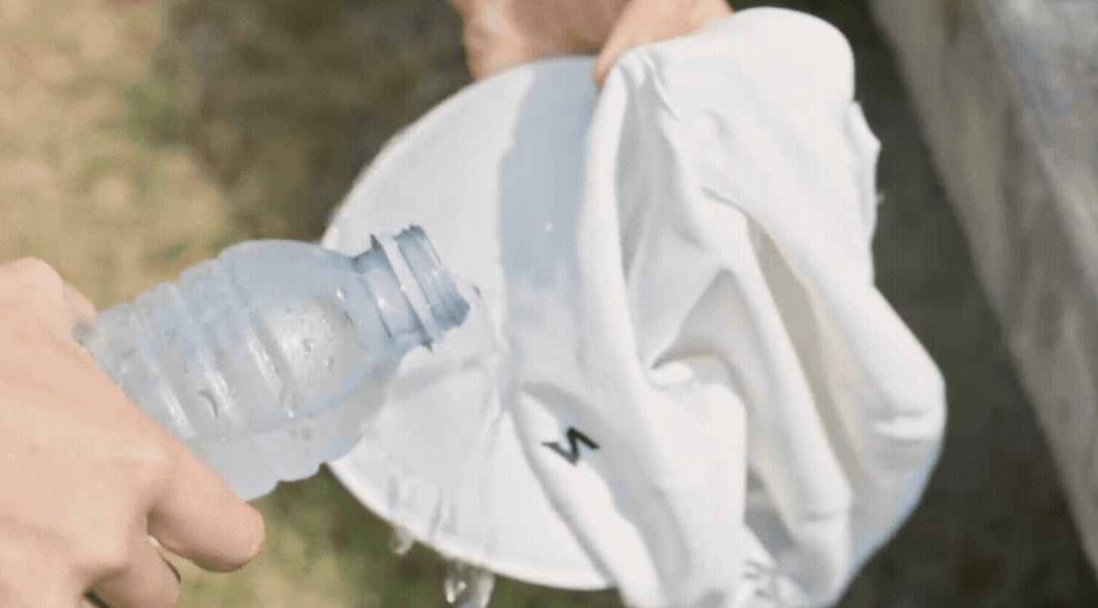 【Heat Prevention】Just wet it with water and it’s cool! A cooling cap that achieves "up to -12 degrees"