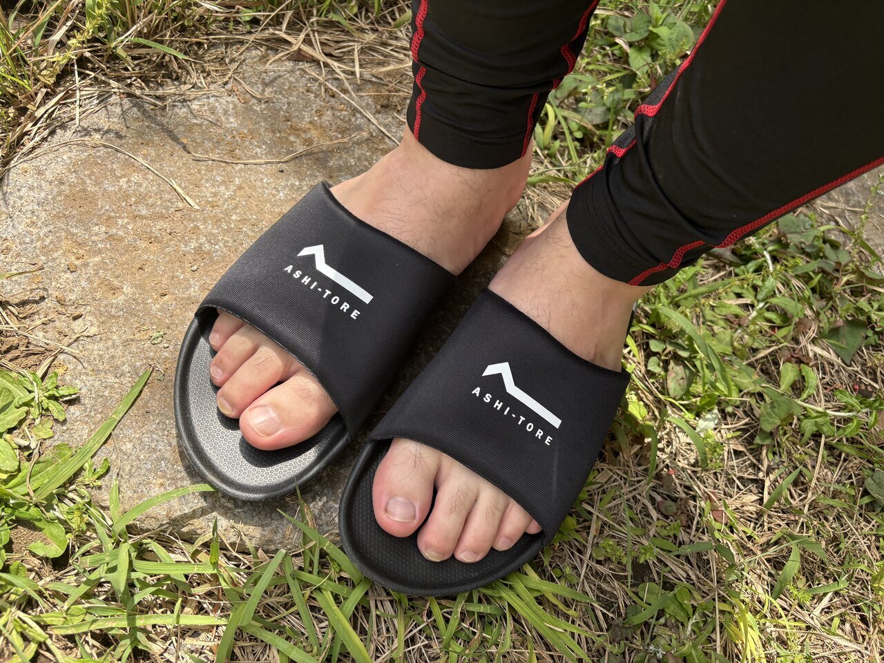 【Not Tired!?】I walked in the park for an hour with Workman's cuboid bone support "BMZ(R) Asitore Sandal"
