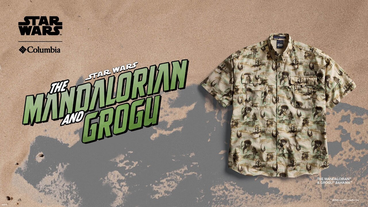 【スター・ウォーズ】コロンビア、新作『マンダロリアン・アンド・グローグー』総柄デザイン