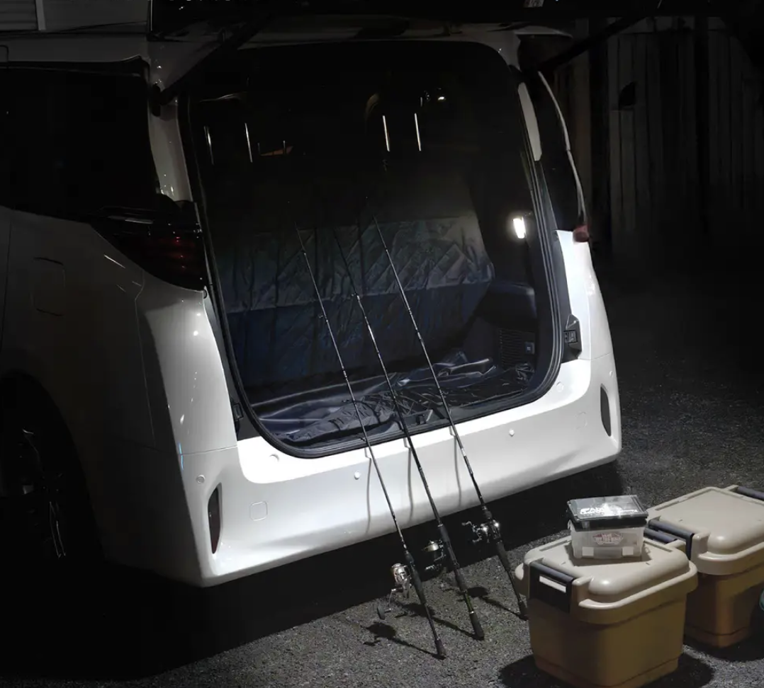 【Custom】Nighttime loading and unloading made easy! Surprised by the brightness of the LED added luggage lamp