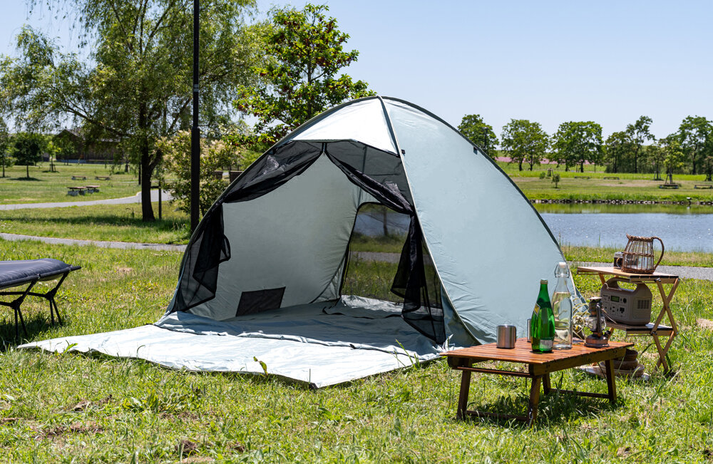 【タンスのゲン】5000円台とは思えない！“UVカット”ポップアップテントがコスパ最強