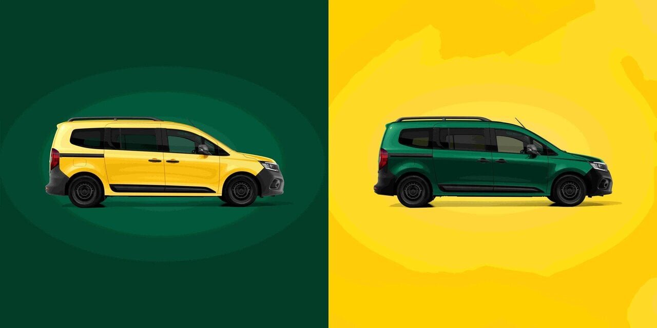 【Renault】 Which limited edition do you prefer? The "Grand Kangoo Couleur" is fully infused with French flair.
