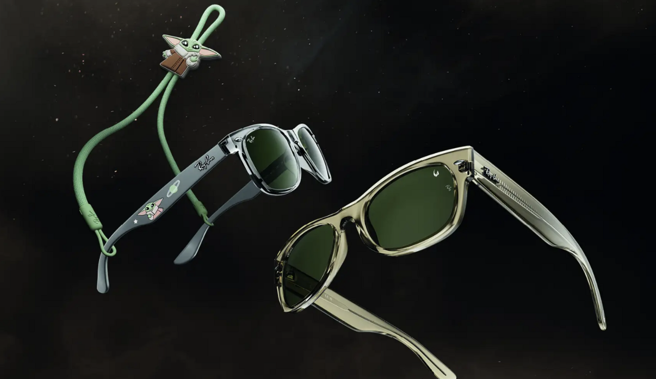 【Ray-Ban】Grogu peeks out ♡ “Galaxy” is in your gaze with the latest Star Wars collection