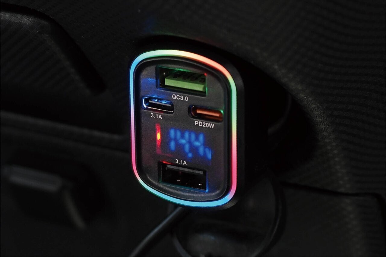 【Drive】 "Solving the 'Insufficient Charging Port' Problem!" A car charger that can power the back seat too